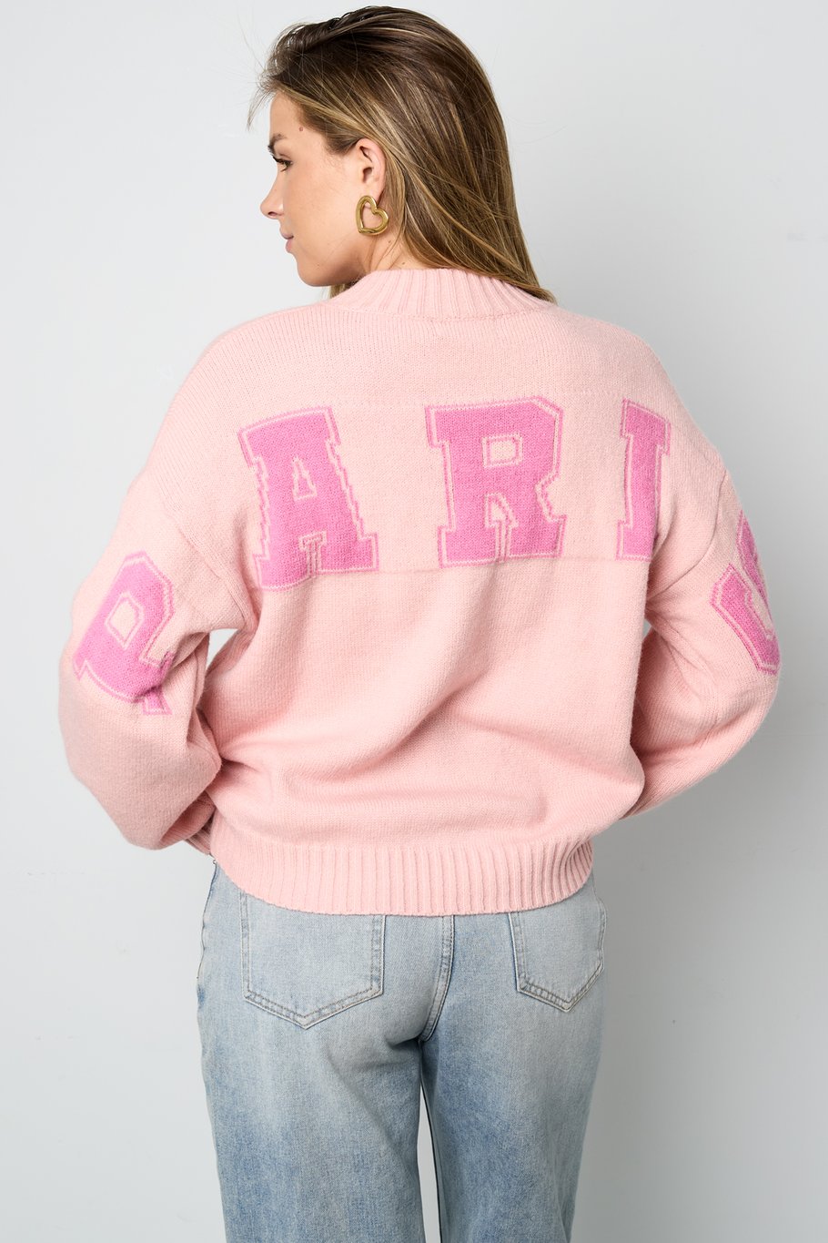Paris Letters Sweater
