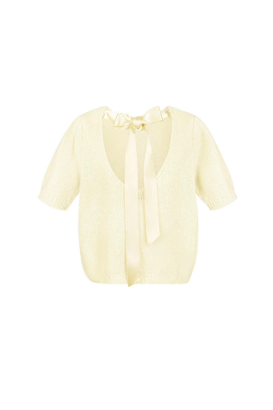 Korte Trui met Strik