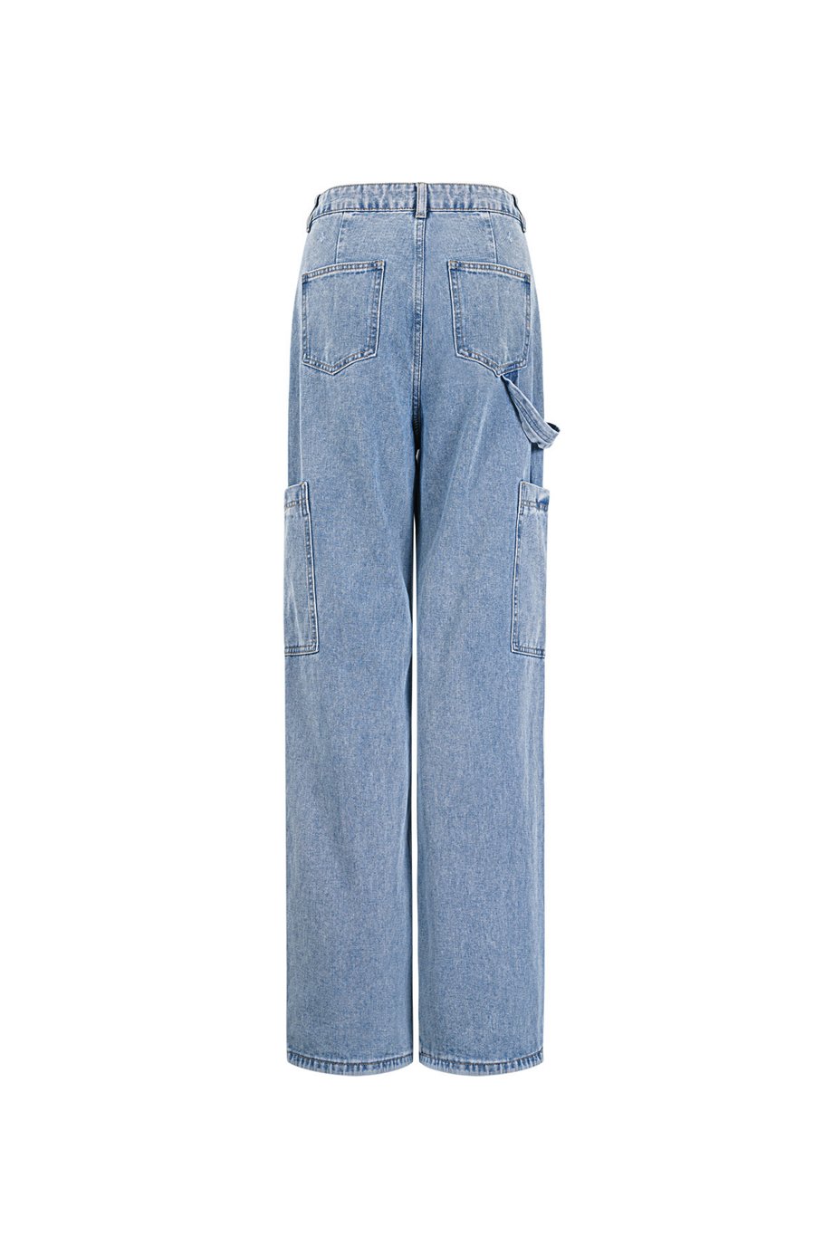 Jeans met Zijkant Strap