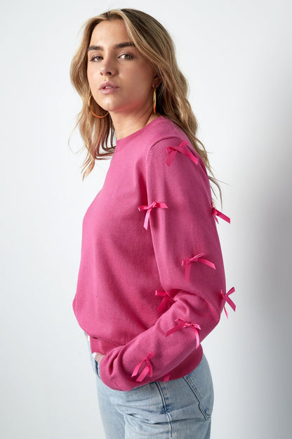 Whispery Bow sweater