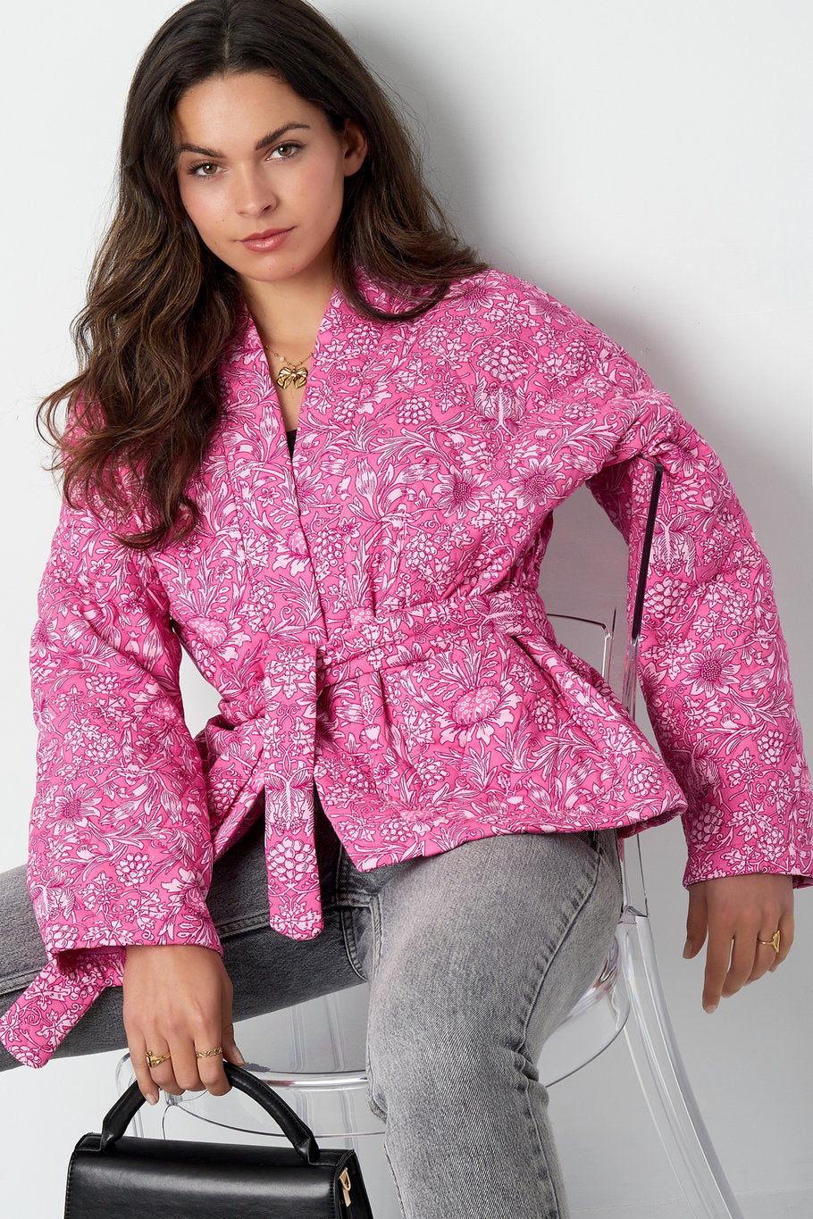 Romance coat - pink