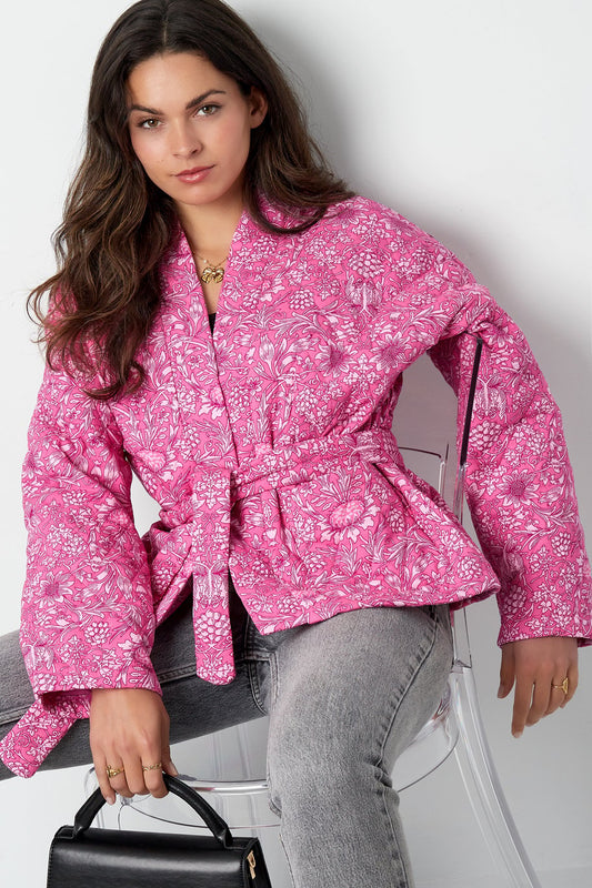 Romance coat - pink