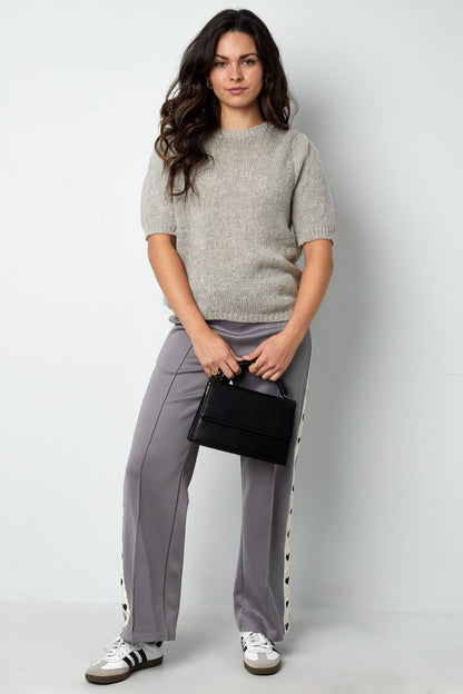 Korte Trui met Strik