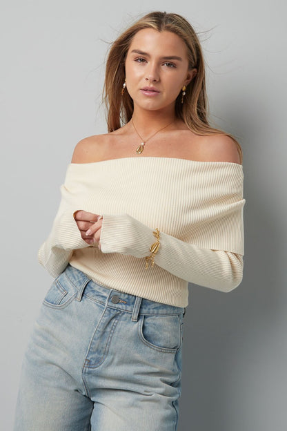 Lower off the Shoulder Top