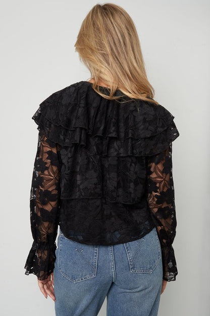Layered Lace Blouse