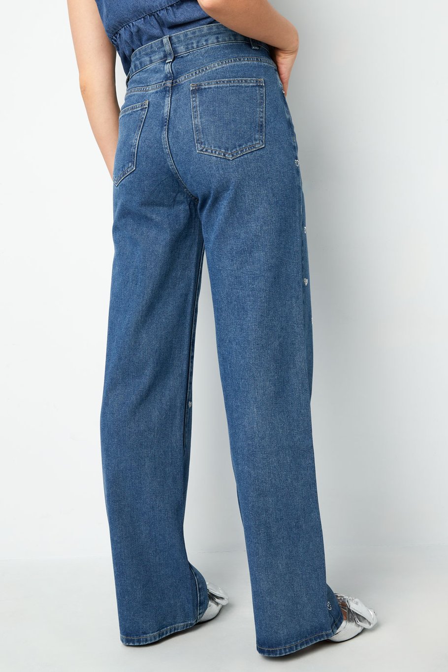 Hartjes Glitter Jeans