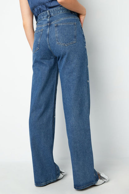 Hartjes Glitter Jeans