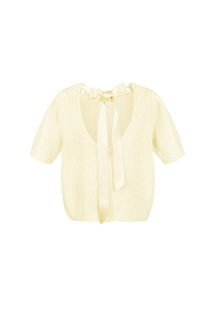 Korte Trui met Strik