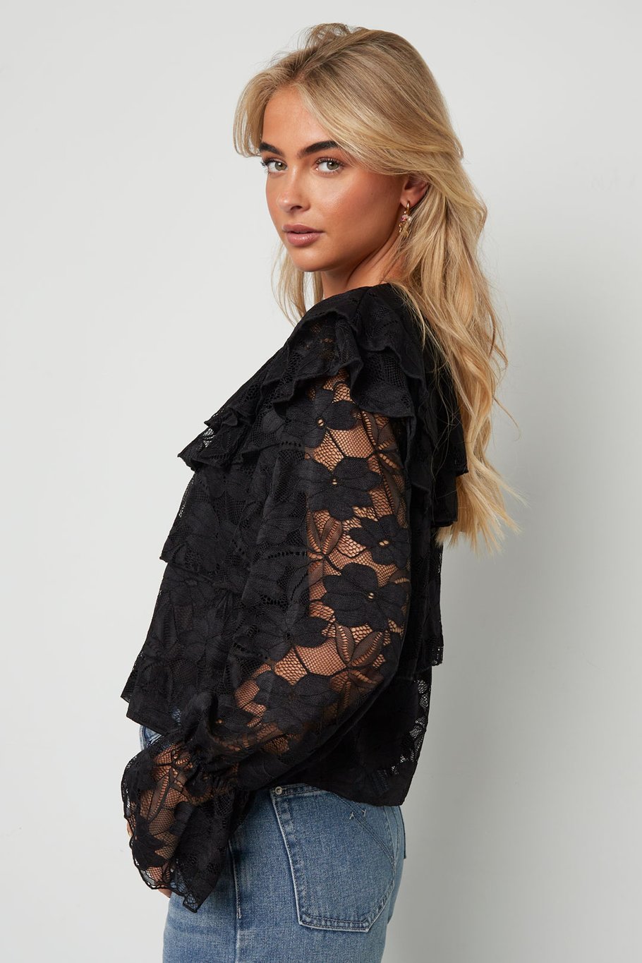 Layered Lace Blouse