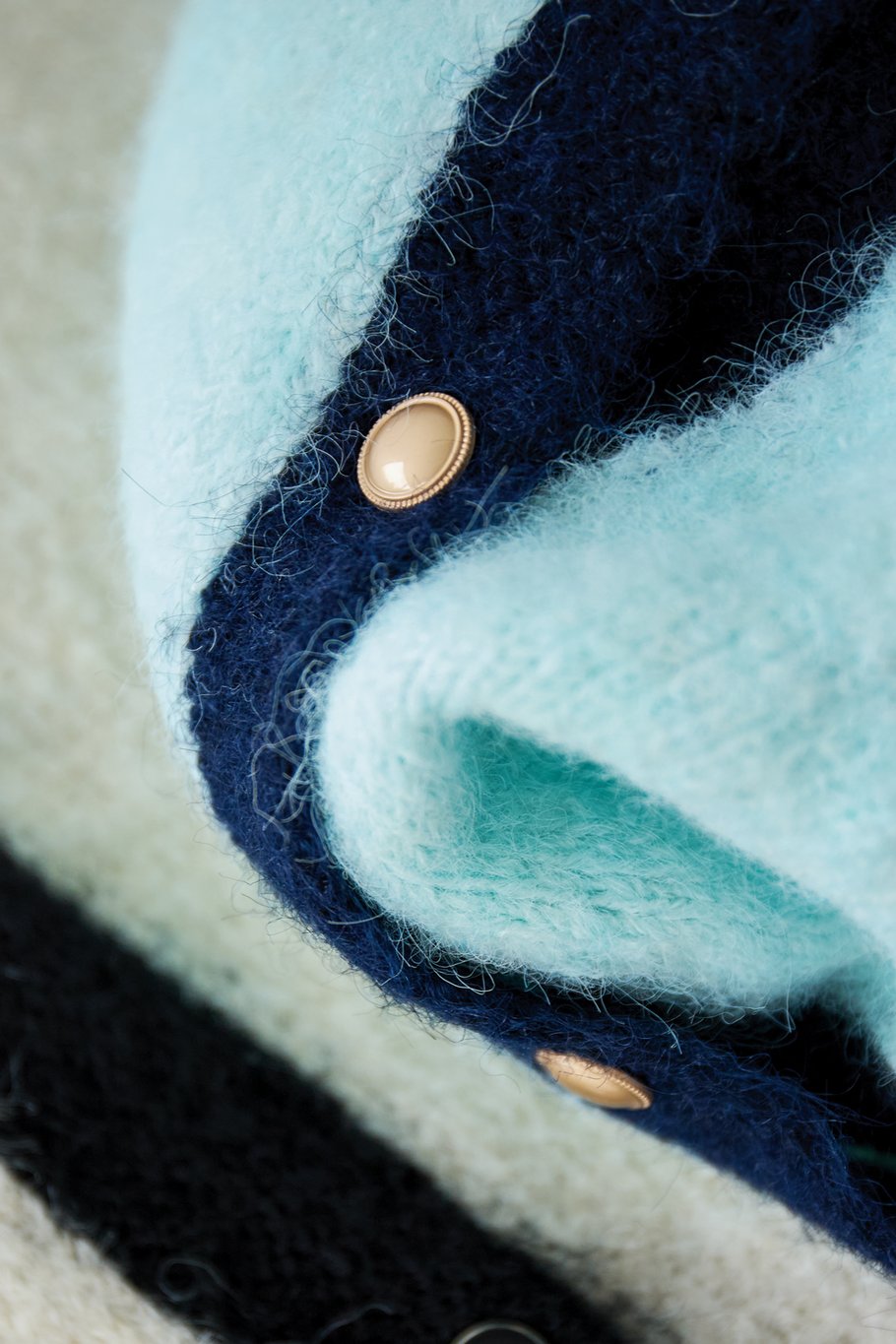 Double Coloured Cardigan - Short