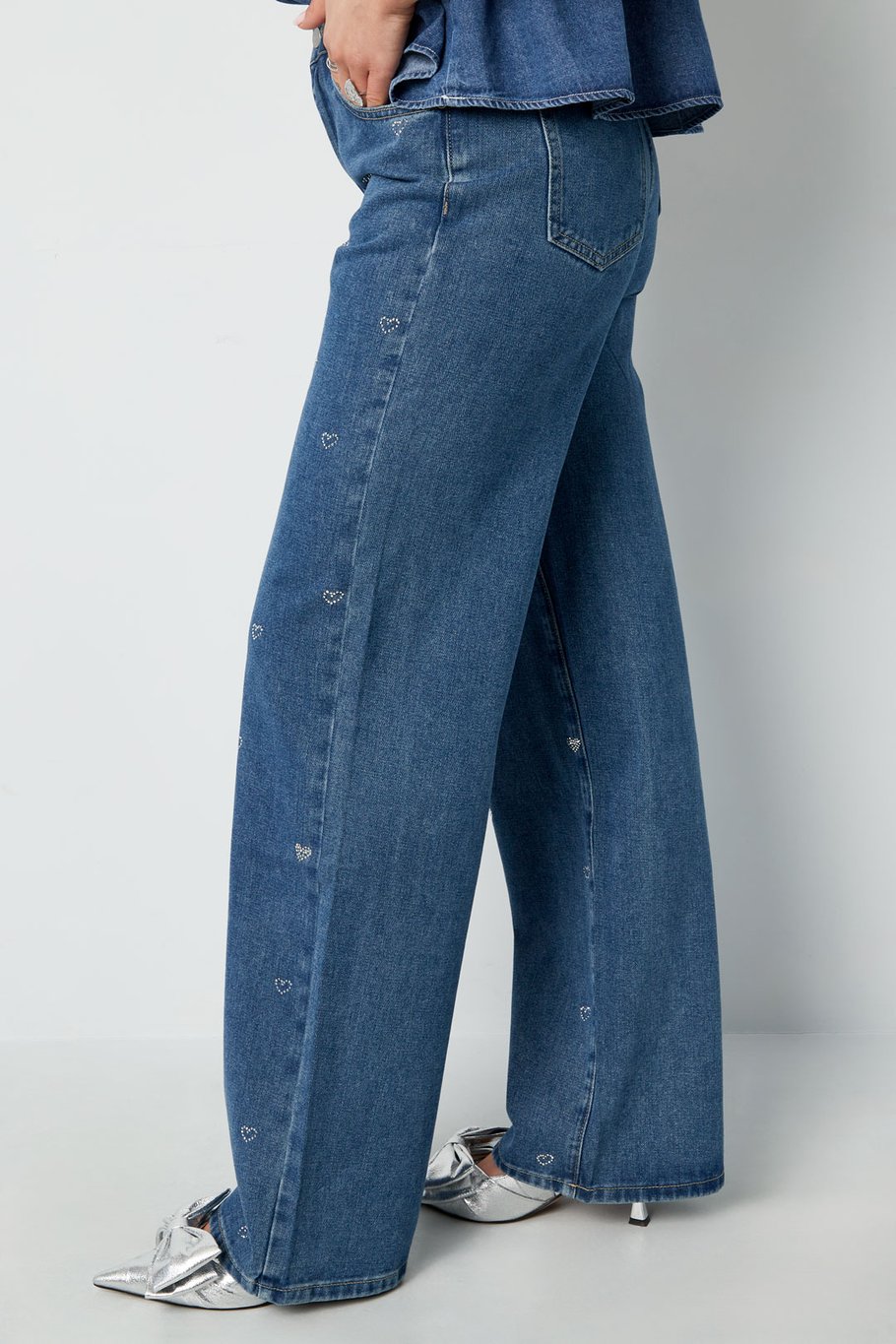 Hartjes Glitter Jeans